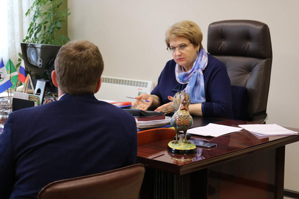 Мэр Усть-Кутского района Тамара Александровна Климина провела очередной приём граждан