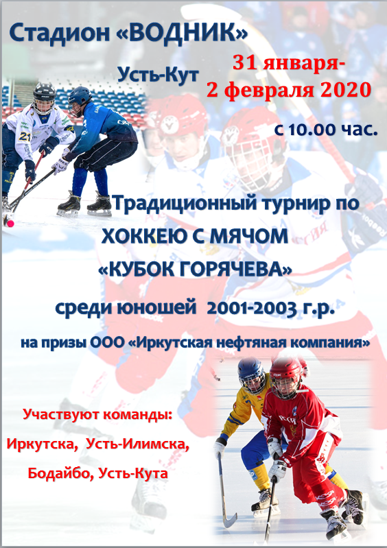 Турнир по хоккею с мячом в Усть-Куте