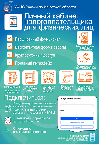 Личный кабинет налогоплательщика для физических лиц