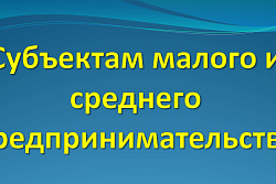 Информация по поддержке субъектов МСП в сфере туризма и самозанятых граждан