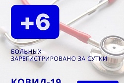 За сутки в Усть-Кутском районе выявлено 6 новых случаев коронавируса.