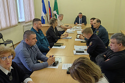 25.04.2024 г. состоялось плановое заседание антитеррористической комиссии в Усть- Кутском МО