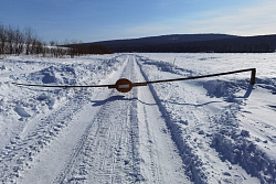 Ледовая трасса "Турука- Орлинга" официально закрыта с 19 марта 2021 года