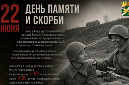 22 июня — День памяти и скорби