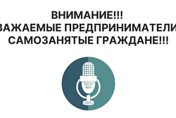Информация для субъектов предпринимательства и самозанятых граждан!