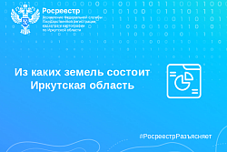Из каких земель состоит Иркутская область