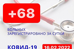 За сутки в Усть-Кутском районе выявлено 68 новых случаев коронавируса.