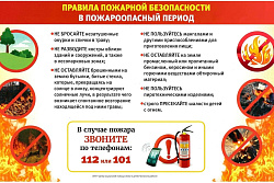 Вопрос пожарной безопасности в летний период важен и серьезен для каждого!