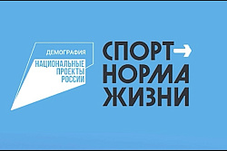 Федеральный проект «Спорт – норма жизни» национального проекта «Демография»