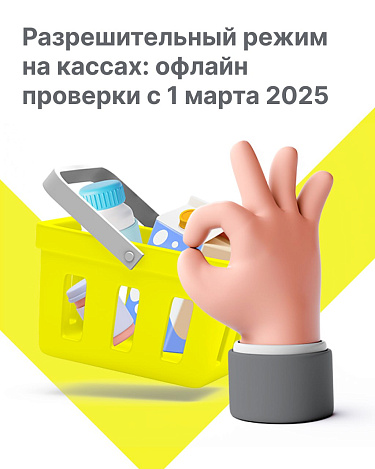 Разрешительный режим на кассах: офлайн проверки с 1 марта 2025