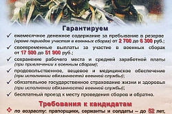 Военный комиссариат проводит набор граждан