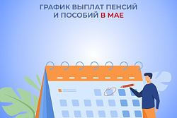 Отделение СФР по Иркутской области утвердило  график выплаты пенсий и пособий на июнь
