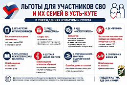 Какие льготы действуют для участников СВО и их семей в Усть-Куте?