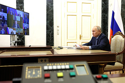 Владимиру Путину доложили о завершении строительства 500-километровой высоковольтной линии Усть-Кут – Нижнеангарская