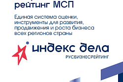 ИНДЕКС ДЕЛА! Всероссийский рейтинг субъектов МСП!