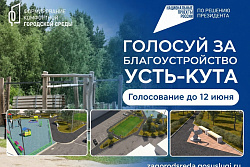 Усть-Кут выбирает территорию для благоустройства в 2027 году!