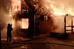 19 человек спасены и один погиб на пожарах 3 января в Иркутской области