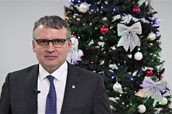 Поздравление мэра Усть-Кутского района с наступающим Новым Годом! 