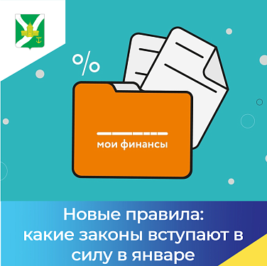 Какие законы вступают в силу в январе?