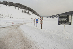 В Усть-Кутском районе официально открыта ледовая переправа «Жигалово-Казачинское»