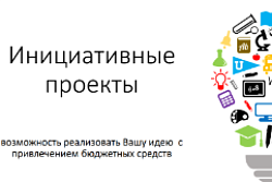 Объявлен конкурс инициативных проектов